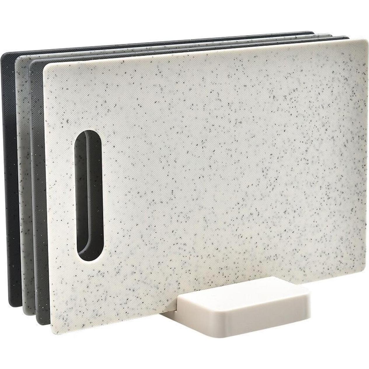 Juego de 4 Tablas de Cortar RICHFANCY con Soporte Antideslizante