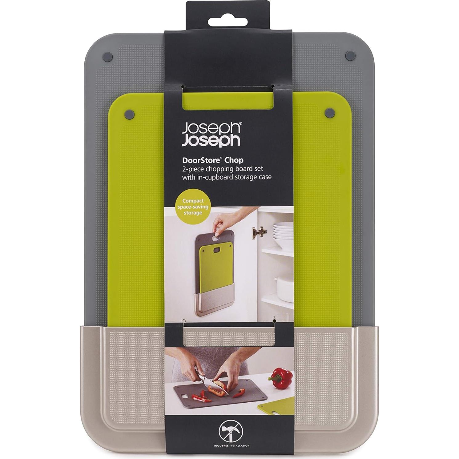 Conjunto de tablas de cortar Joseph Joseph 2 piezas multicolor