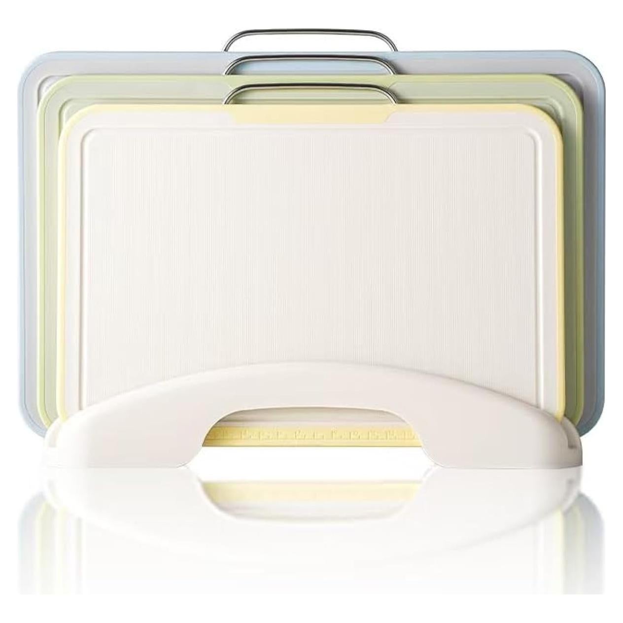 Juego de 3 Tablas de Cortar ACAUTO con Soporte Antideslizante