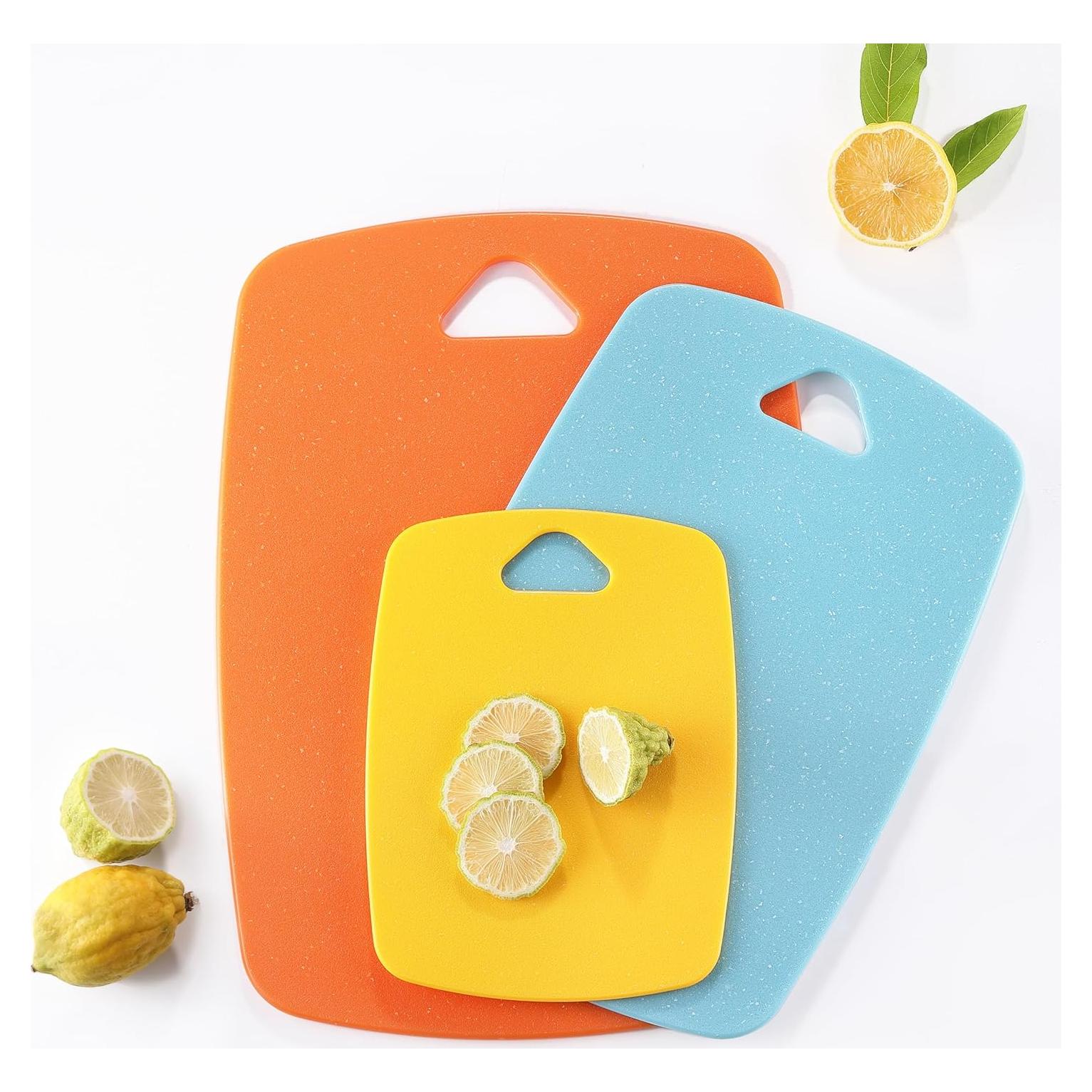 Set de Tablas de Cortar 3 Piezas KL KALOO - Plástico Apto Lavavajillas