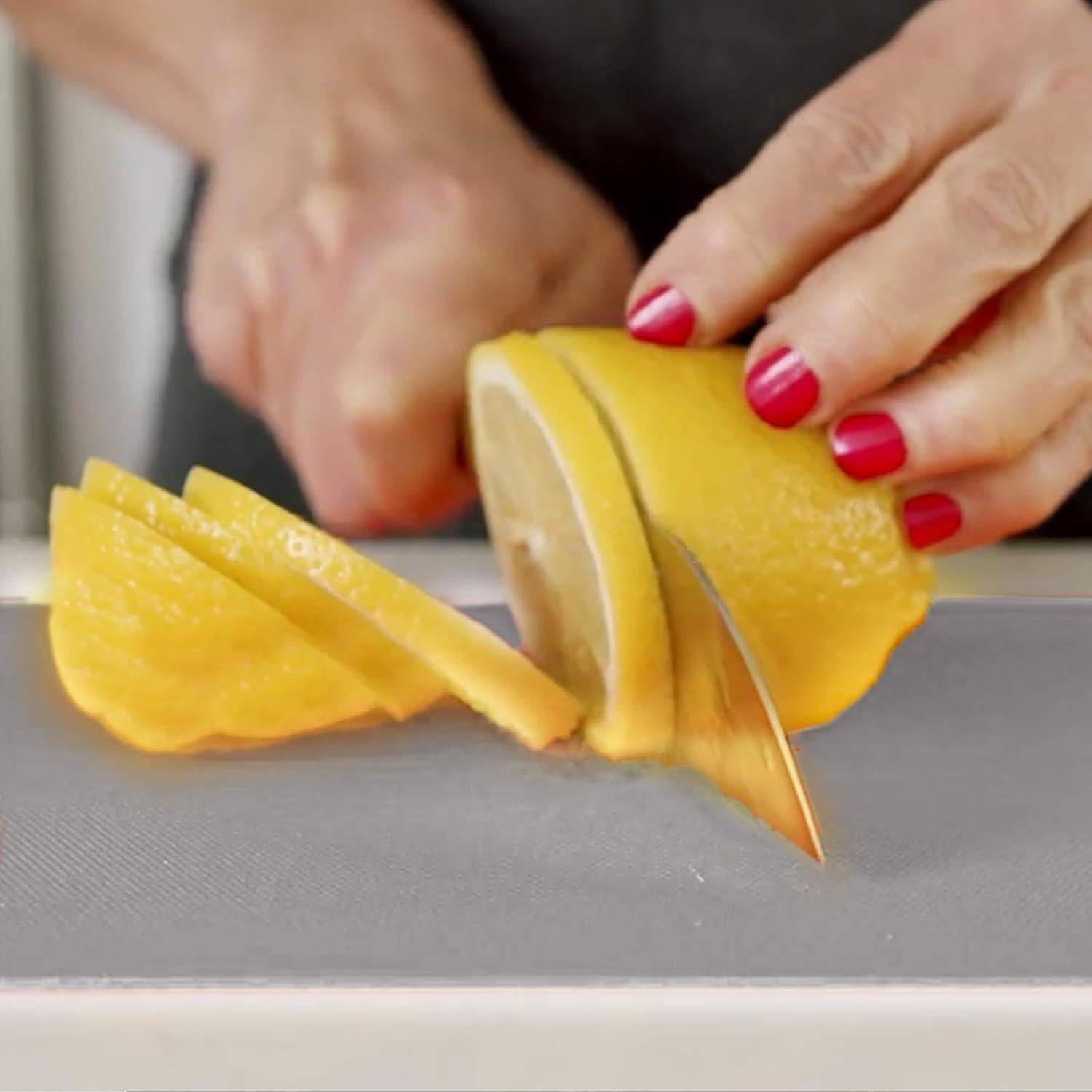 Juego de Tablas de Cortar Simply Genius - 8 Piezas Gris