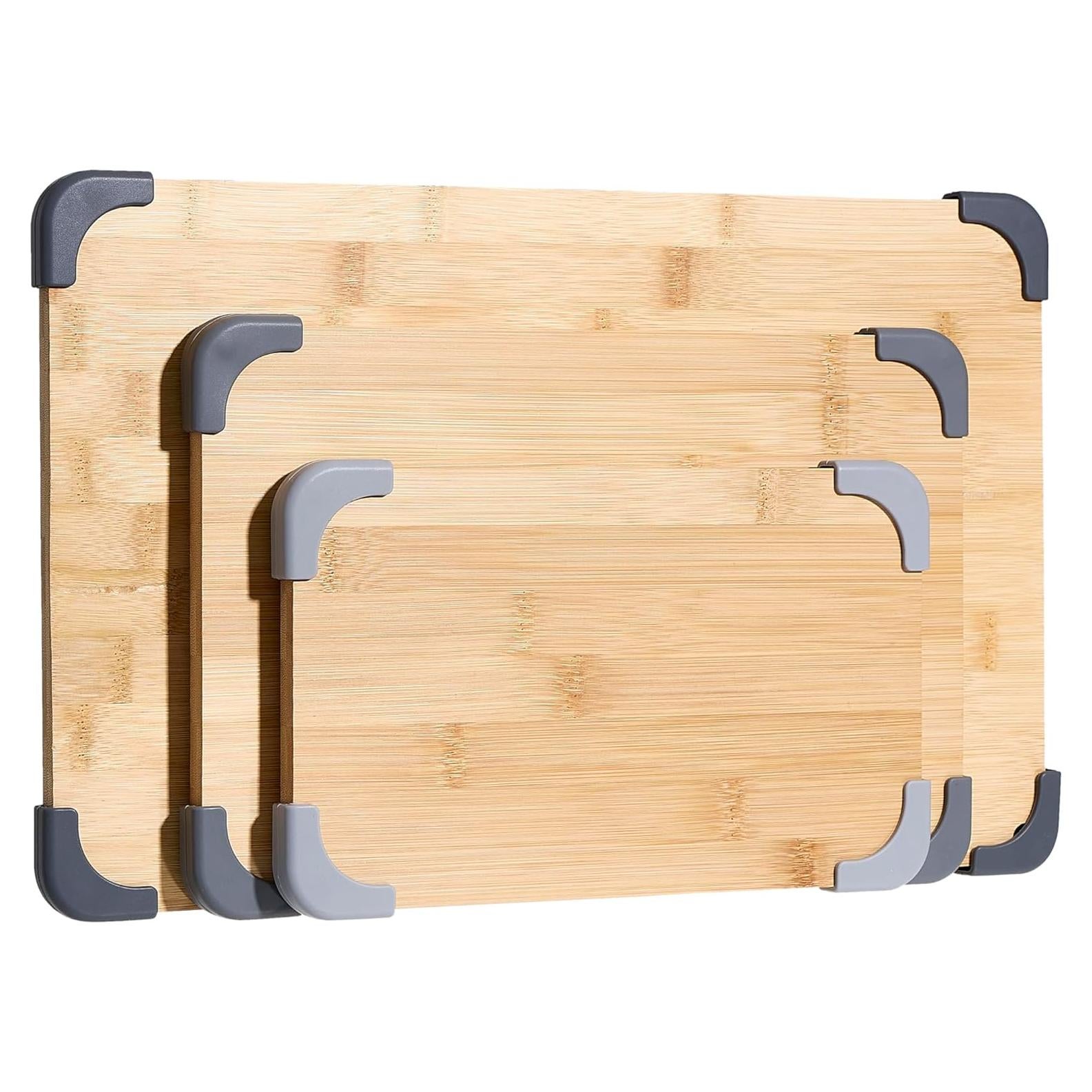 Juego de 3 Tablas de Cortar Antideslizantes Cook with Color