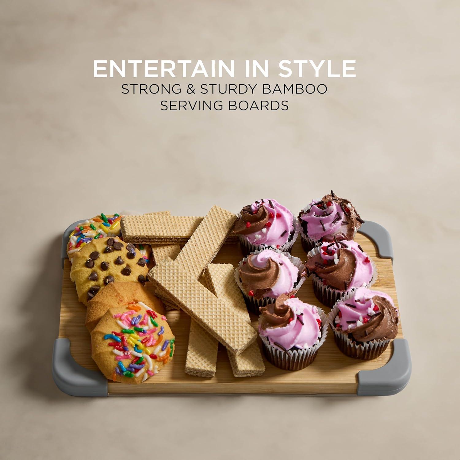 Juego de 3 Tablas de Cortar Antideslizantes Cook with Color