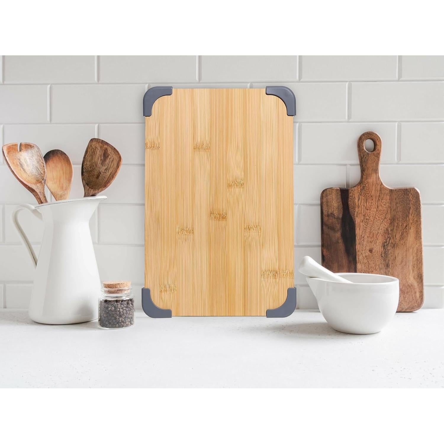 Juego de 3 Tablas de Cortar Antideslizantes Cook with Color