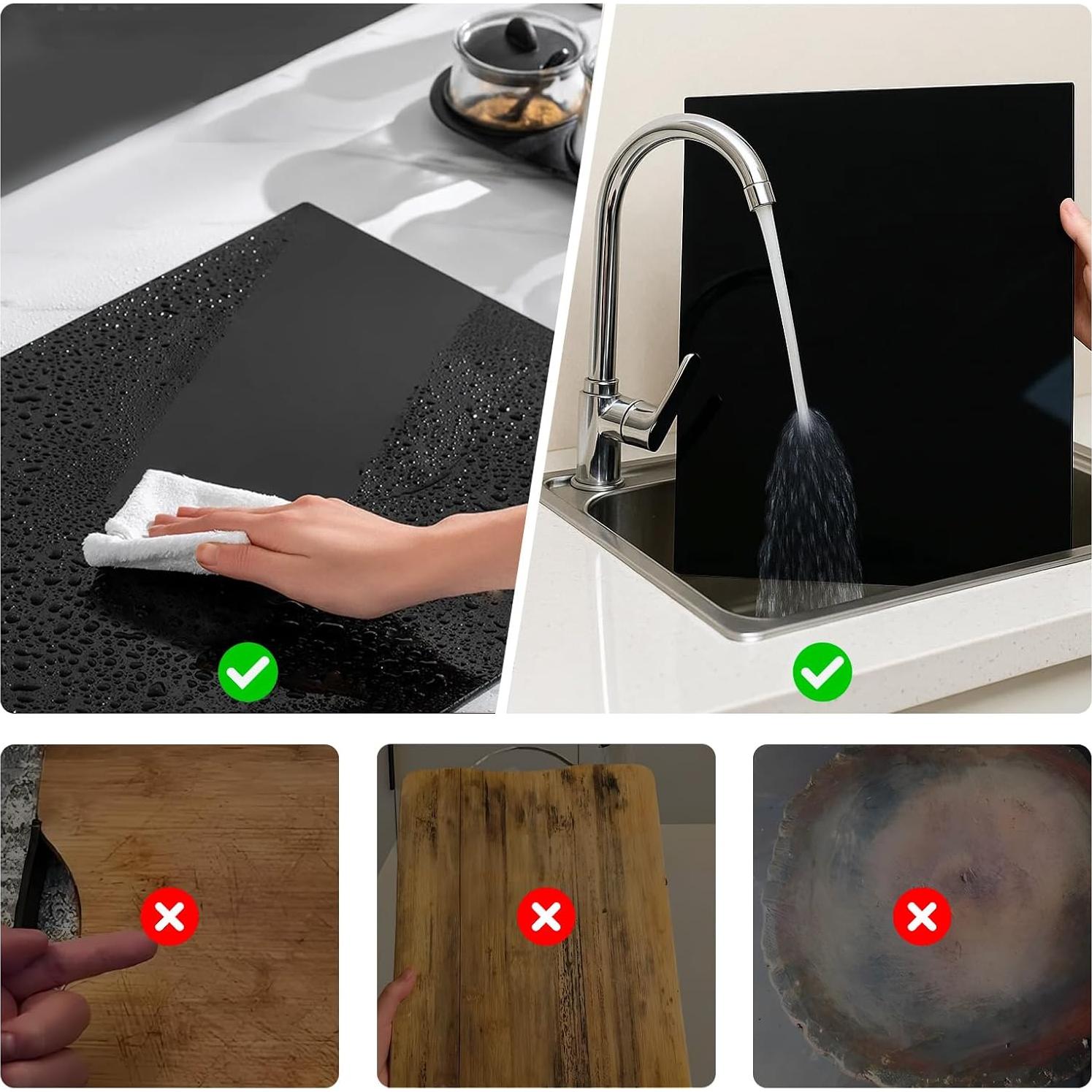 Juego de 3 Tablas de Cortar Acrílicas Adeptus Mechanicus 44.5x34.3 cm