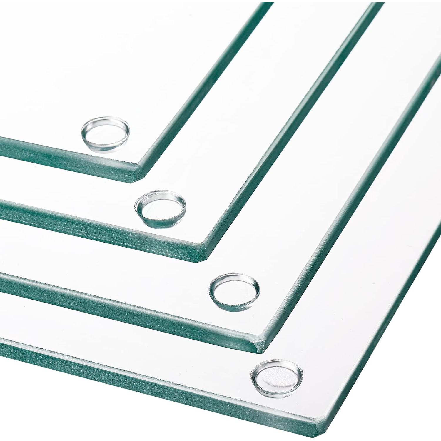 Set de 4 Tablas de Cortar Hacaroa de Vidrio Templado 25.4cm