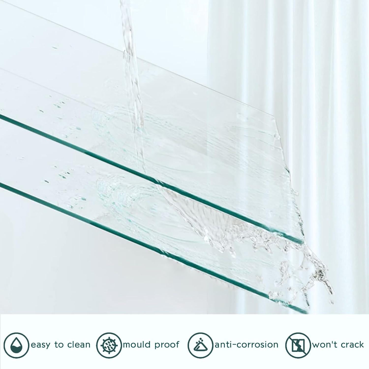 Juego de 4 Tablas de Cortar de Vidrio Templado LANGBOHOS