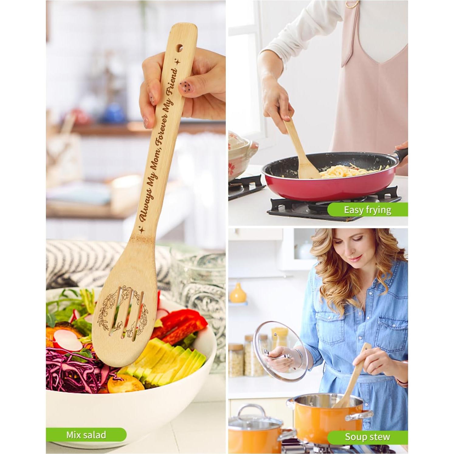 Juego de Tablas de Cortar de Bambú Aremdys para Mamá