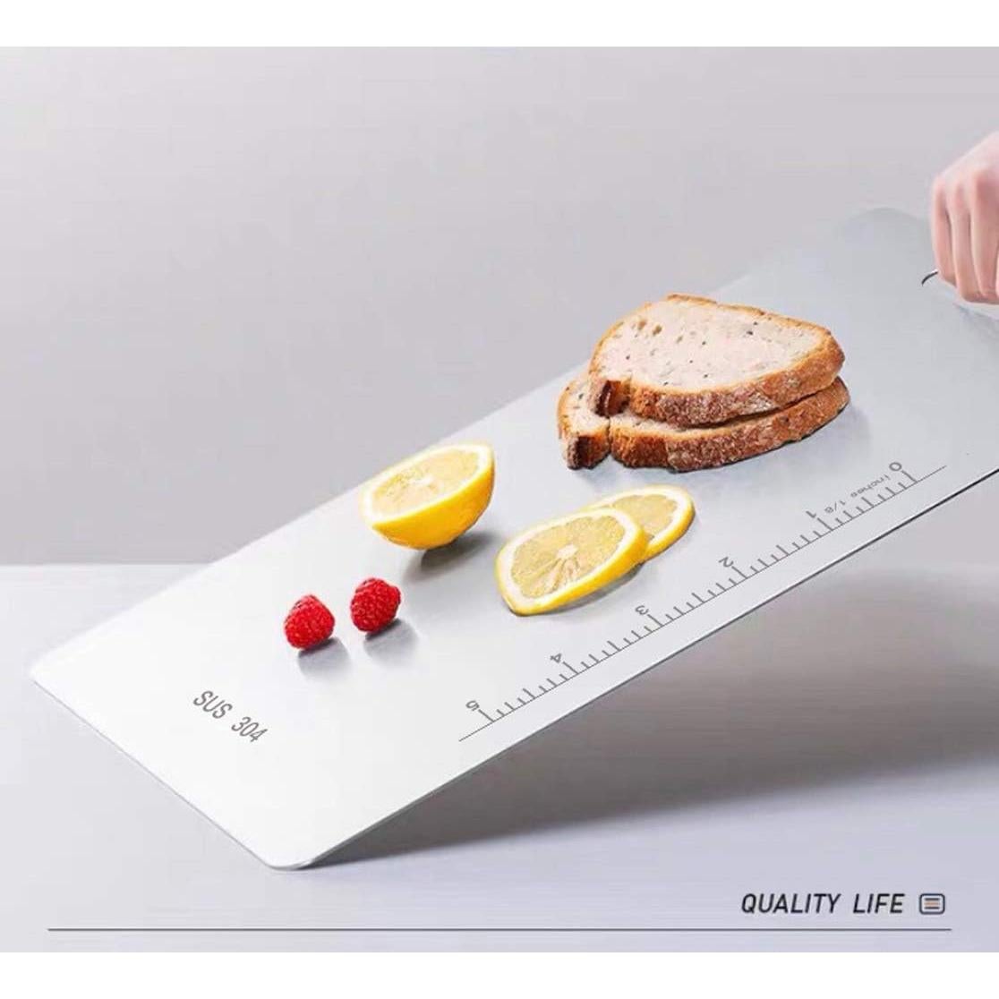 Tablas de Cortar Acero Inoxidable Atmama 2 Piezas 35.81x24.89cm