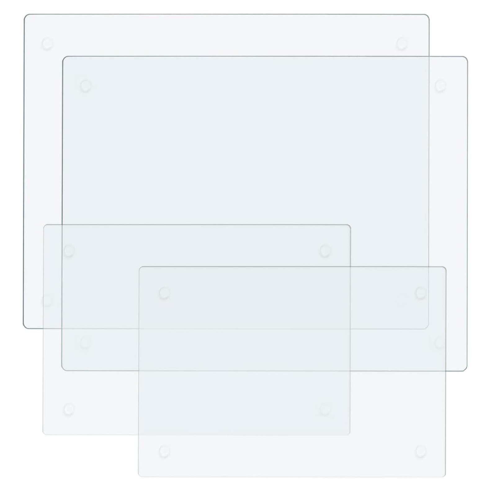 Tabla de Cortar de Vidrio Templado Phore - Juego de 4, 30x40cm