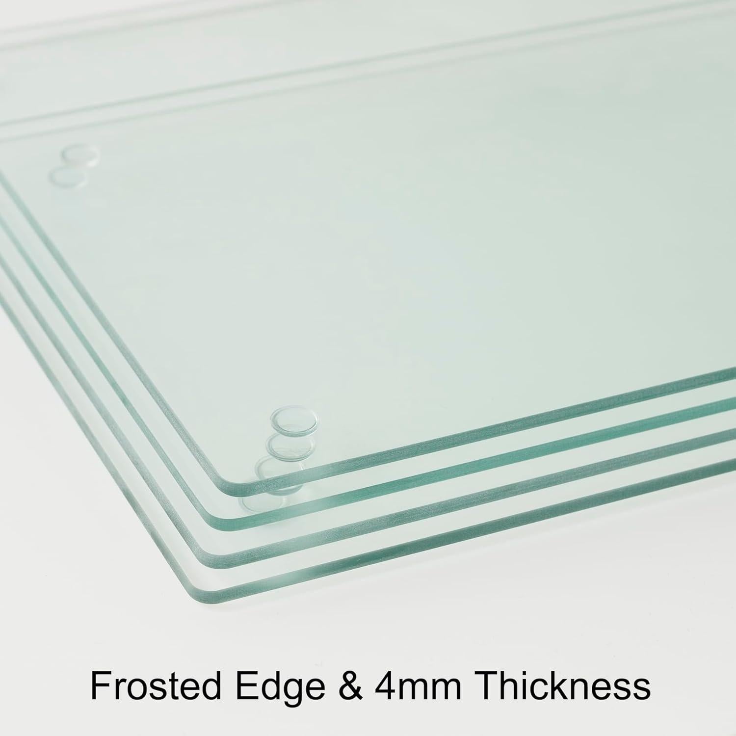 Tabla de Cortar de Vidrio Templado Phore - Juego de 4, 30x40cm