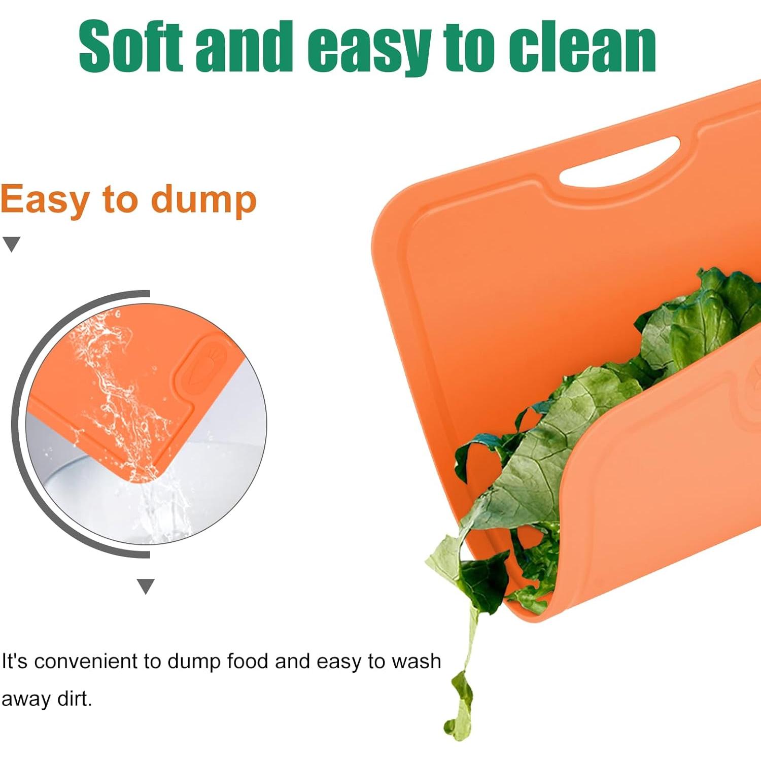 Juego de 3 Tablas de Cortar TPU Onadak Antideslizantes 35.5x25.4cm