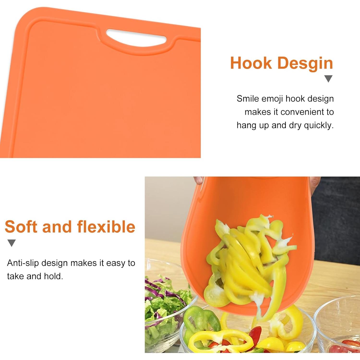 Juego de 3 Tablas de Cortar TPU Onadak Antideslizantes 35.5x25.4cm