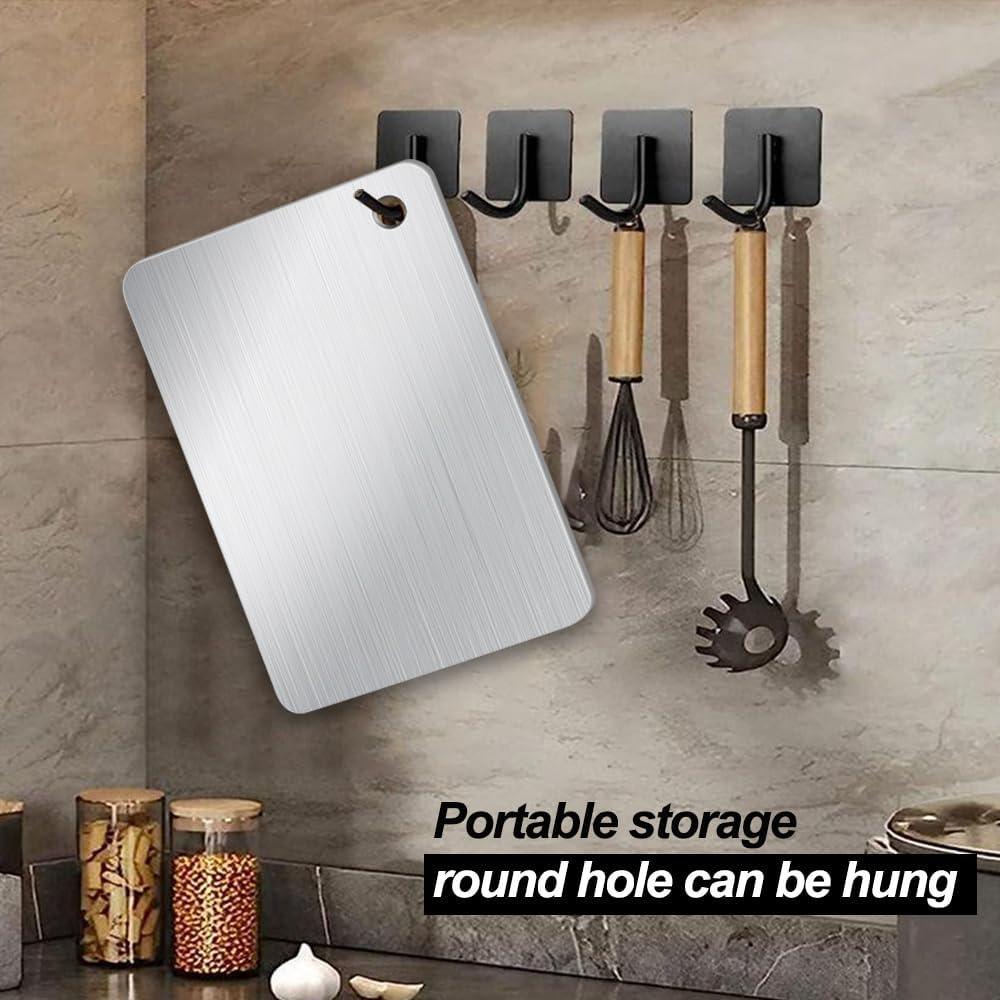 Juego de 3 Tablas de Cortar de Titanio BLOCE 100% Puro