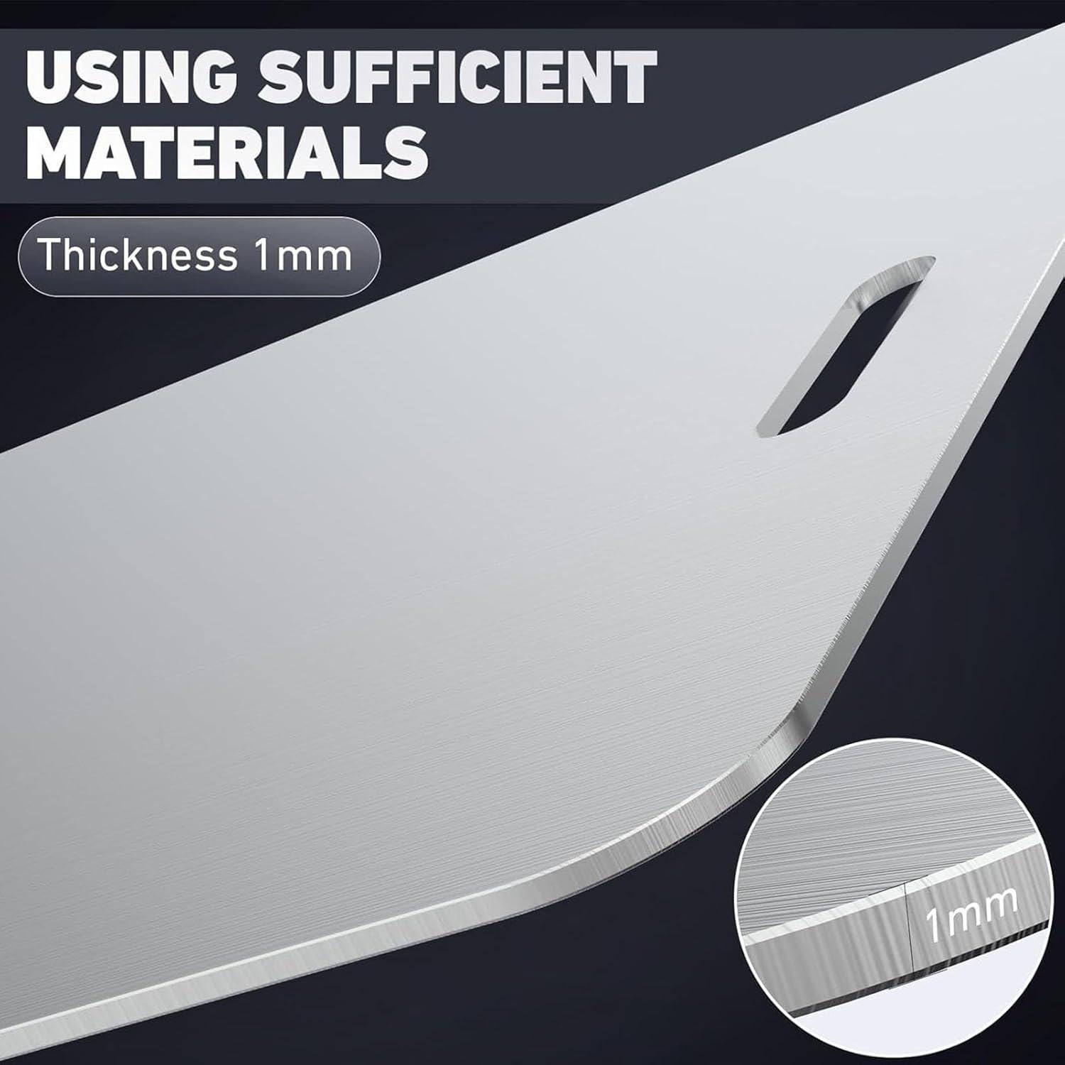 Juego de 3 Tablas de Cortar Acero Inoxidable Belothi 304