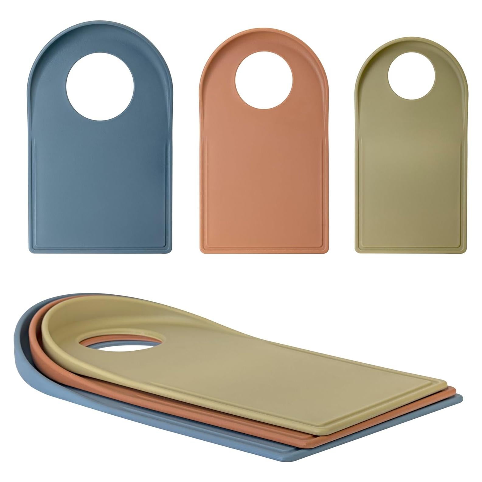 Juego de 3 Tablas de Cortar Vigar Antideslizantes 25x40 cm