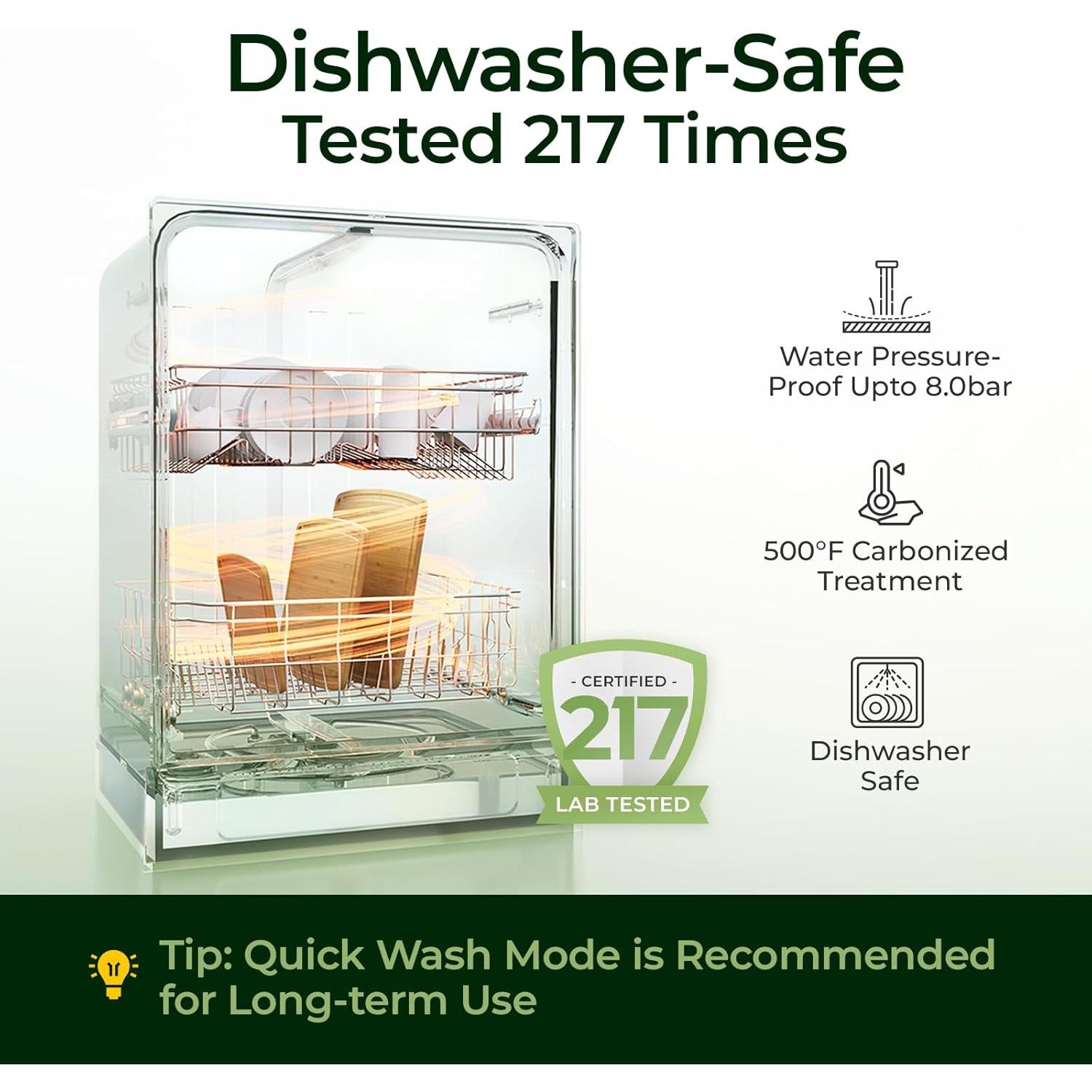 Tabla de Cortar de Bambú Keechee 33x25 cm A Prueba de Lavavajillas