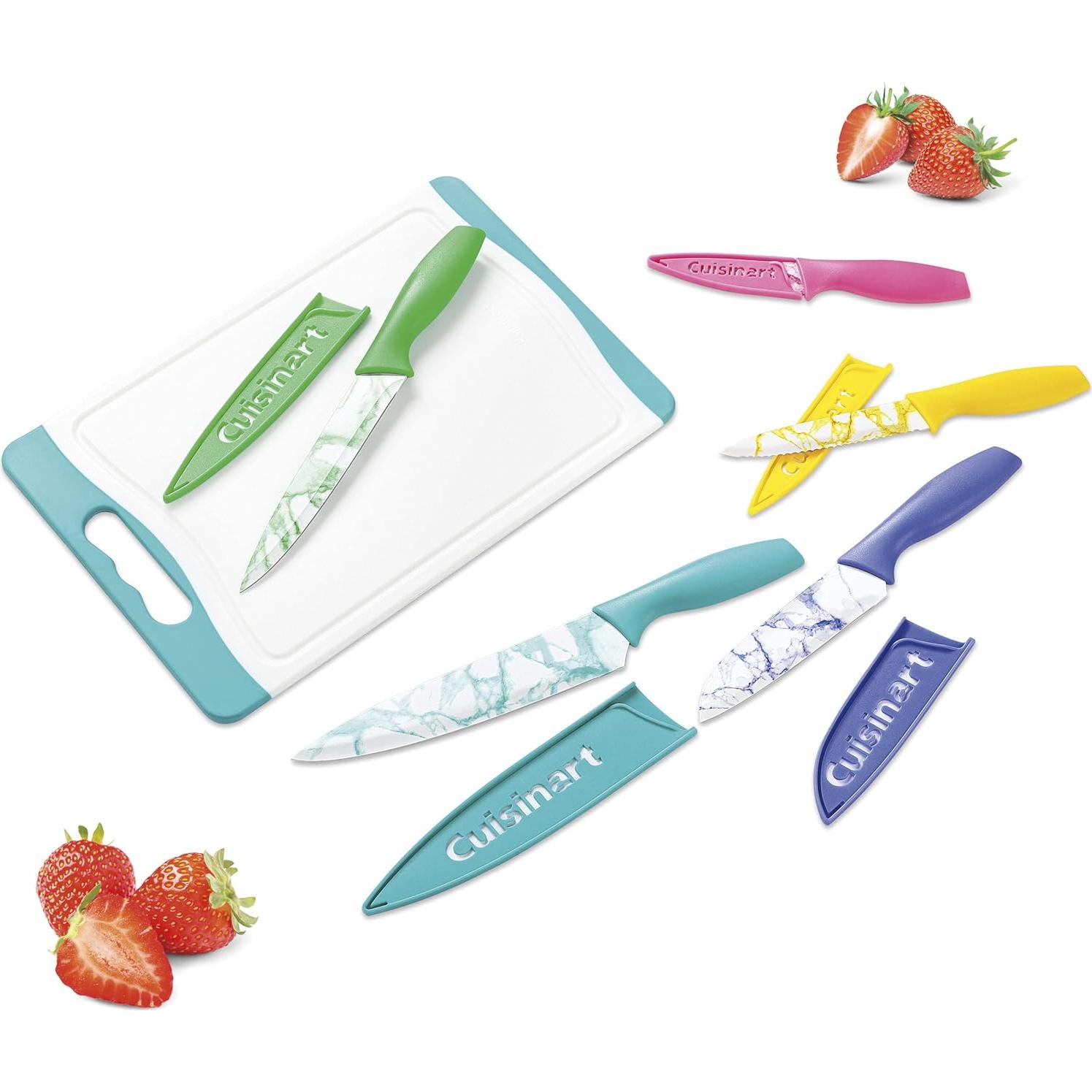 Juego de Cuchillos Cuisinart C55CB-11PM 11 Piezas con Tabla