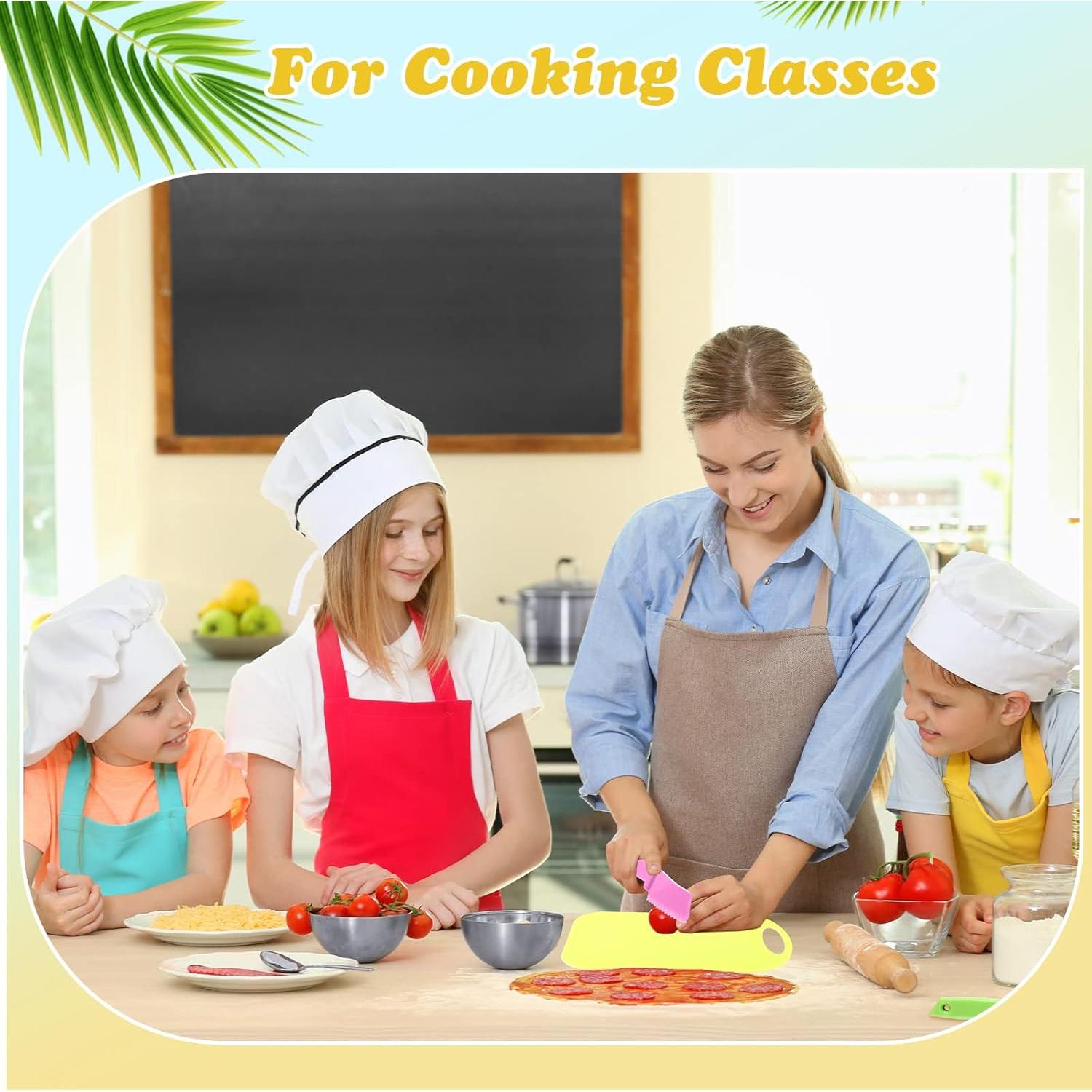 Conjunto de Cuchillos de Plástico Yinkin para Niños 20 Pcs