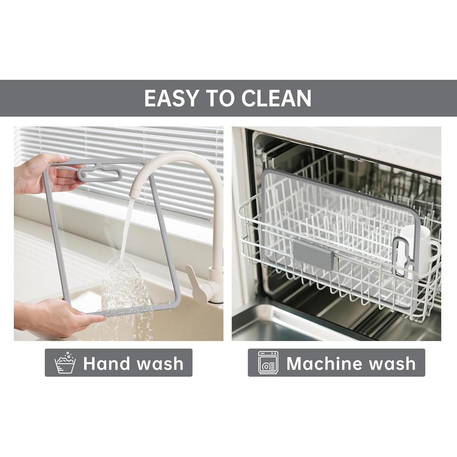 Juego de 2 Tablas de Cortar de Vidrio Templado Fyctio 38x28cm