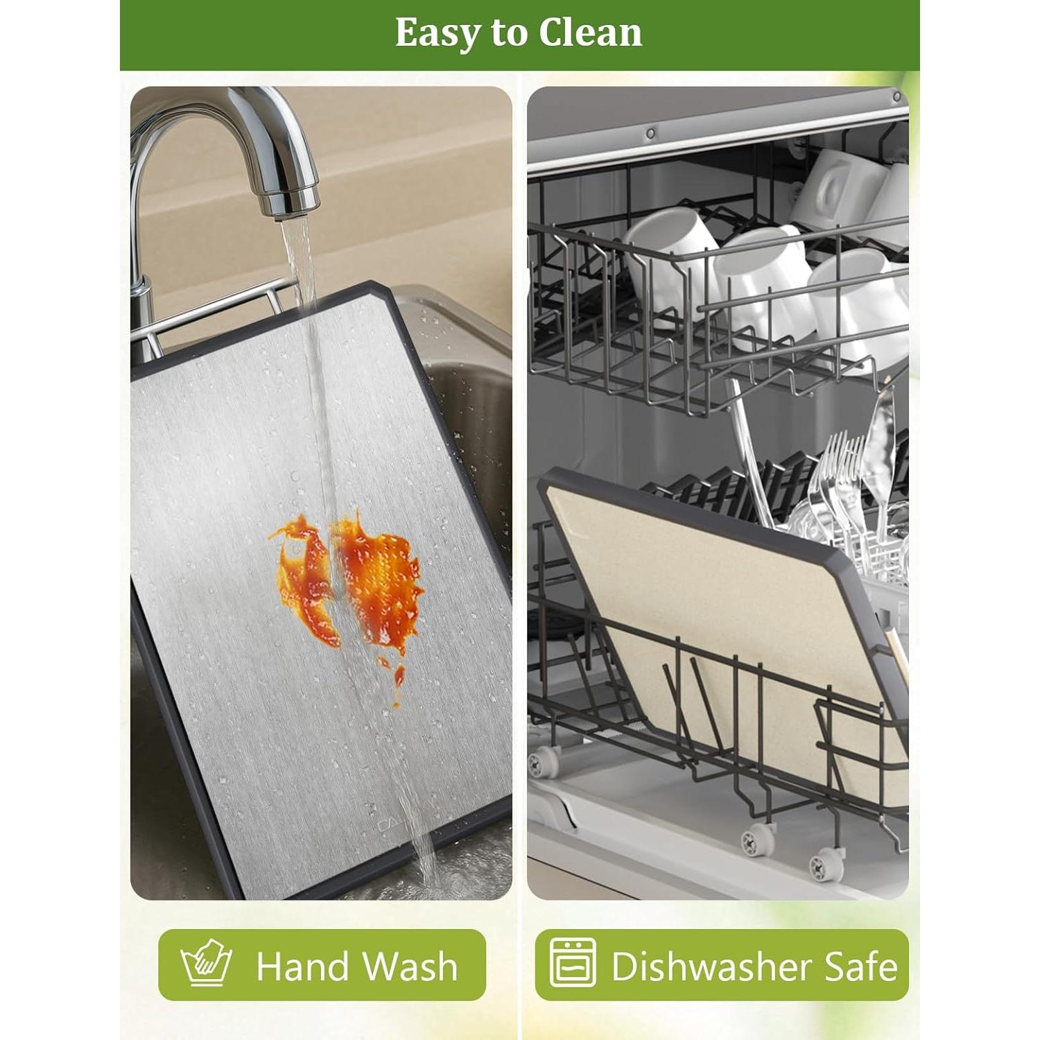 Tabla de Cortar de Titanio Callsky 41.4x27.9 cm Doble Cara