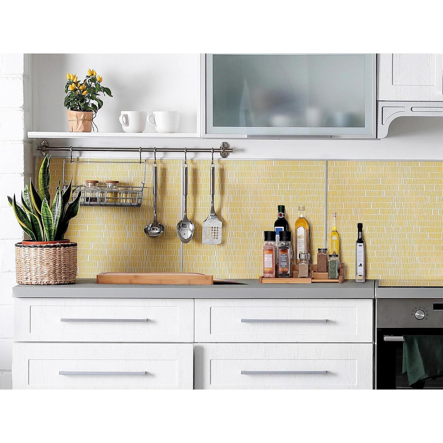 Tabla de Cortar de Bambú Seville Classics con 7 Alfombrillas