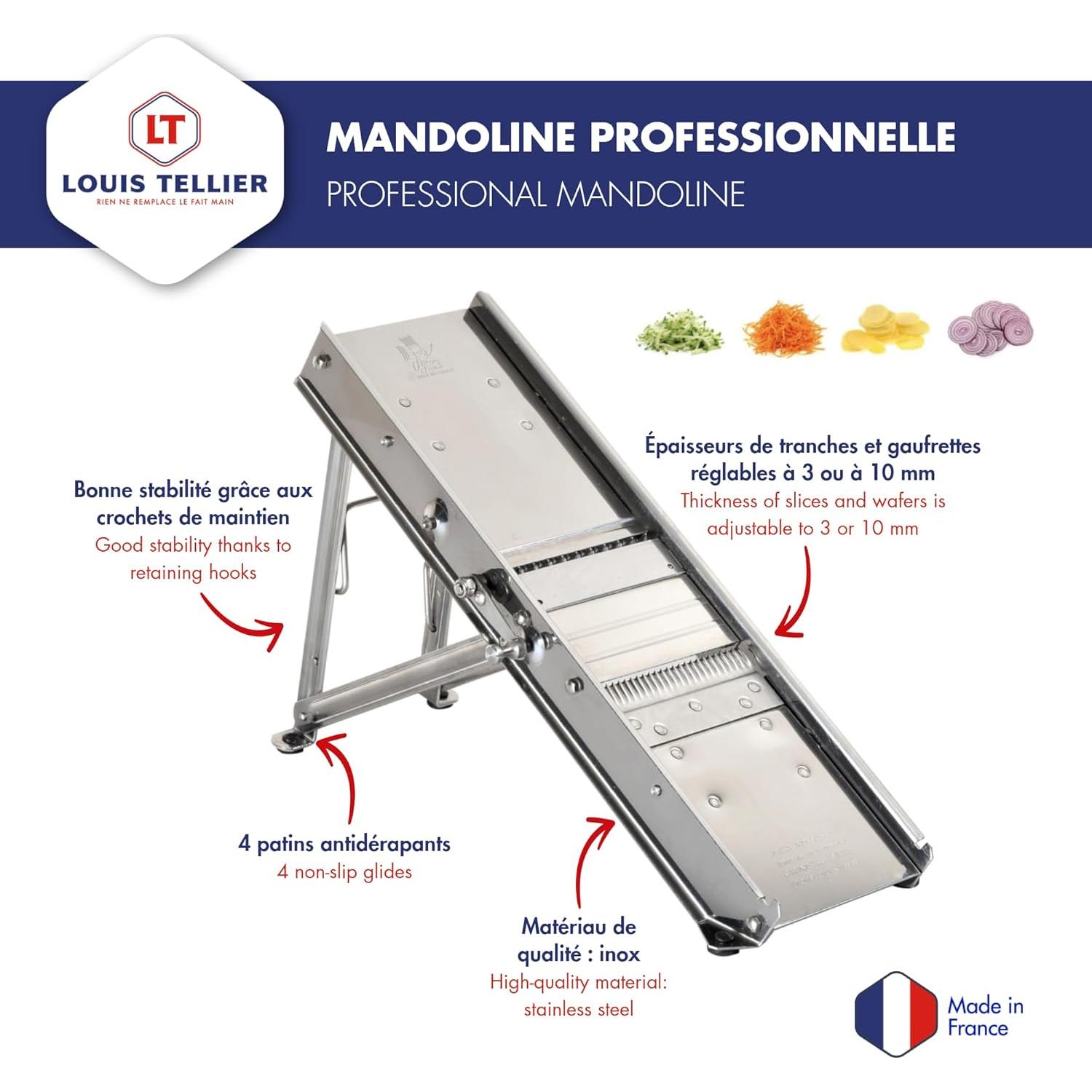 Mandolina Profesional Bron Coucke Acero Inoxidable 20638CHB