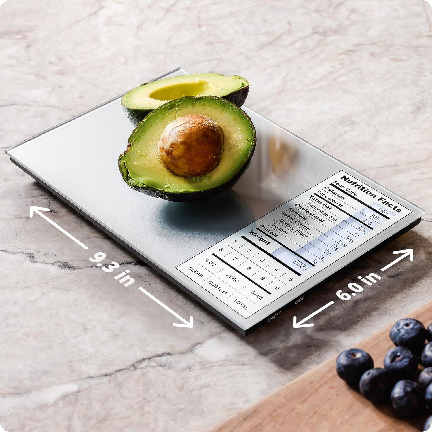 Balanza de Nutrición Greater Goods 2,000 Alimentos Precargados