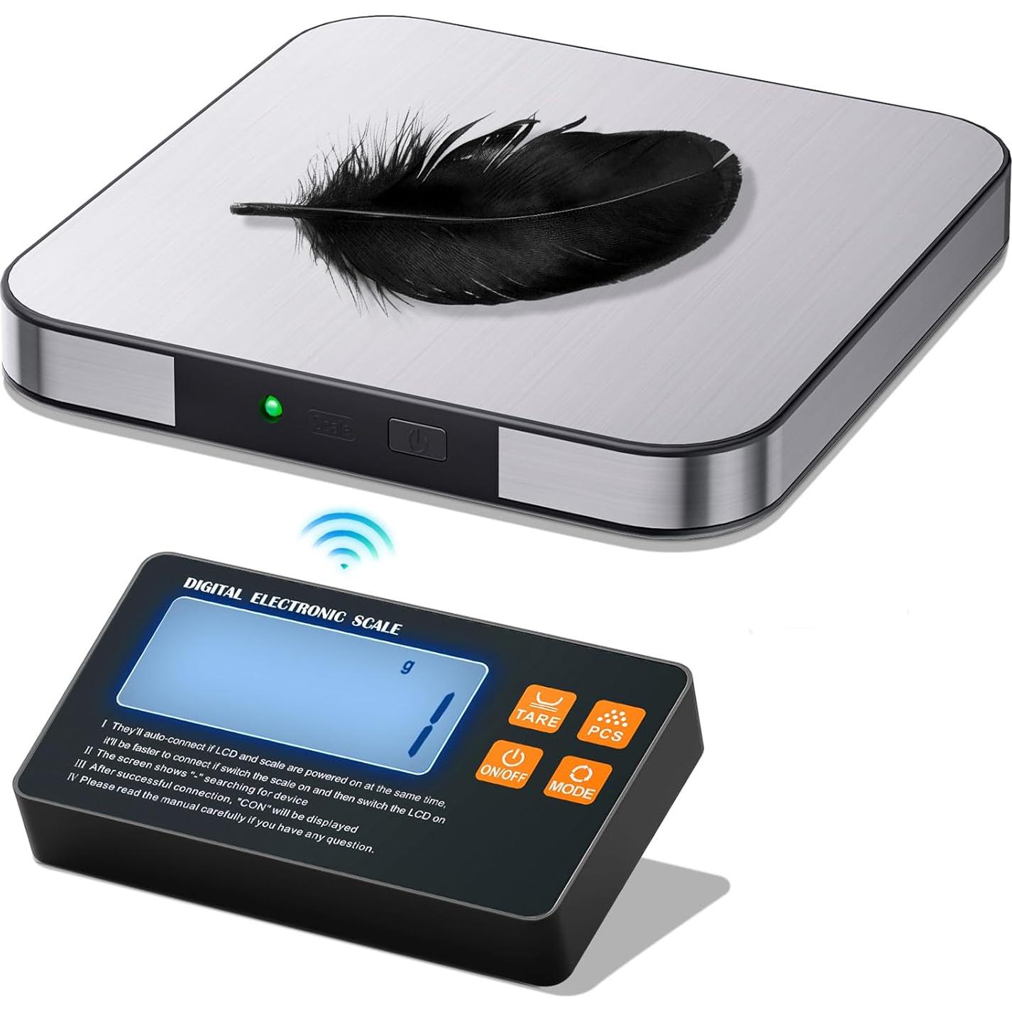 Báscula de Cocina Digital TRUDIN 15kg Pantalla Inalámbrica