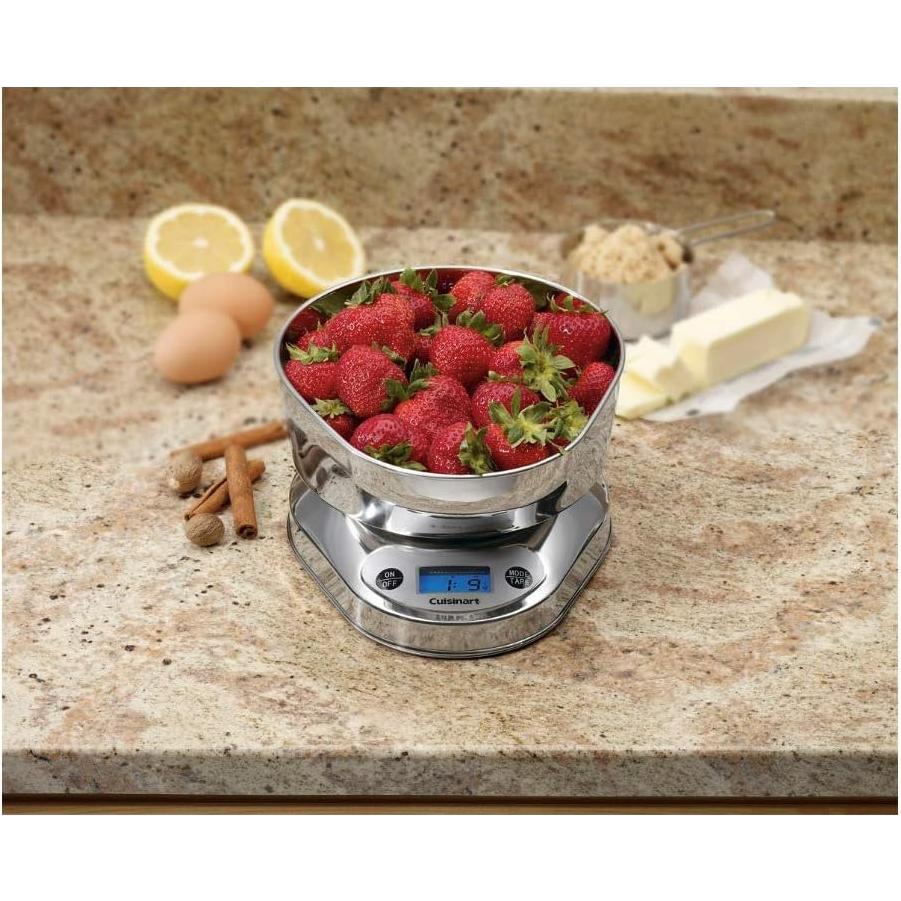 Balanza Electrónica de Cocina Cuisinart KML-K03B Plata 4.99 kg
