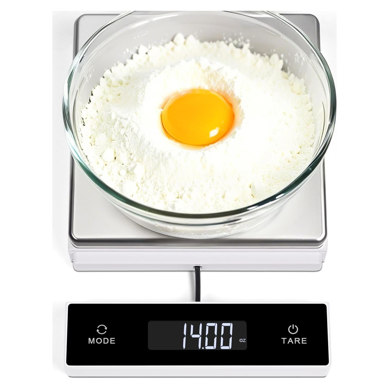 Báscula Digital de Cocina THINKSCALE 5kg Acero Inoxidable Pantalla Desplegable