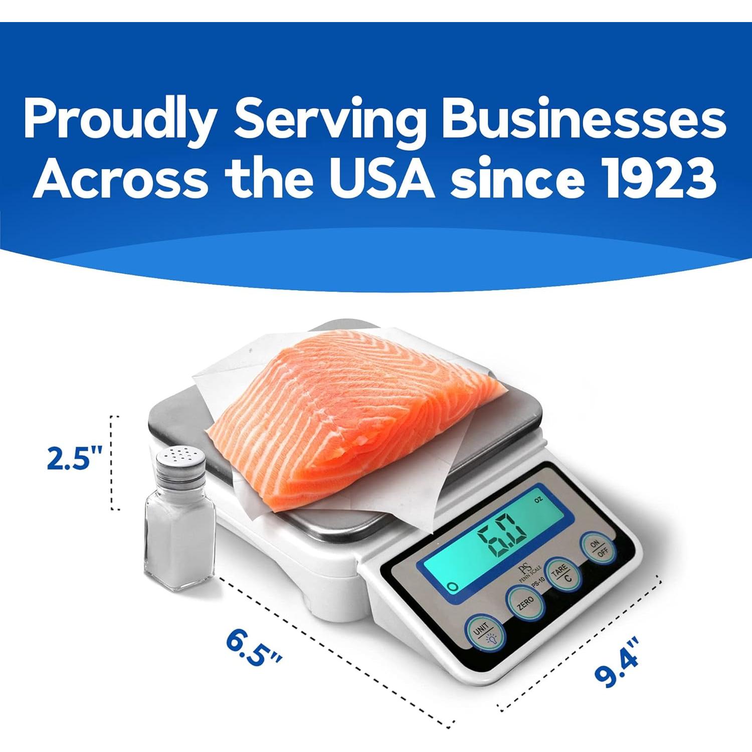 Báscula Digital de Cocina Penn Scale PS-10 - 4.99kg