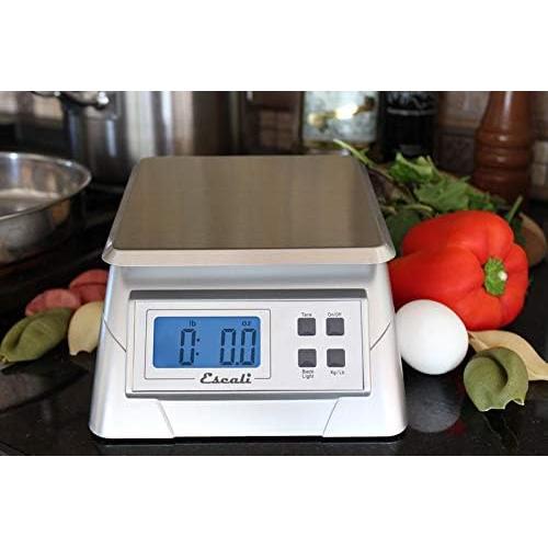 Balanza de Cocina Digital Escali 136DK Acero Inoxidable 5.9kg