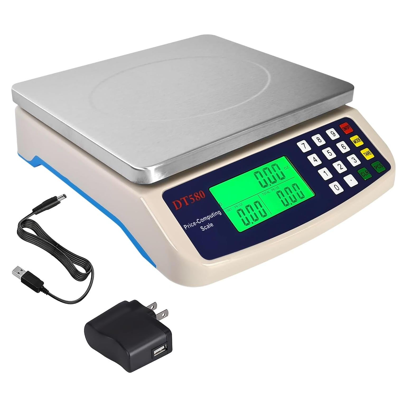 Báscula Digital Comercial Eosphorus 40kg Cálculo de Precios