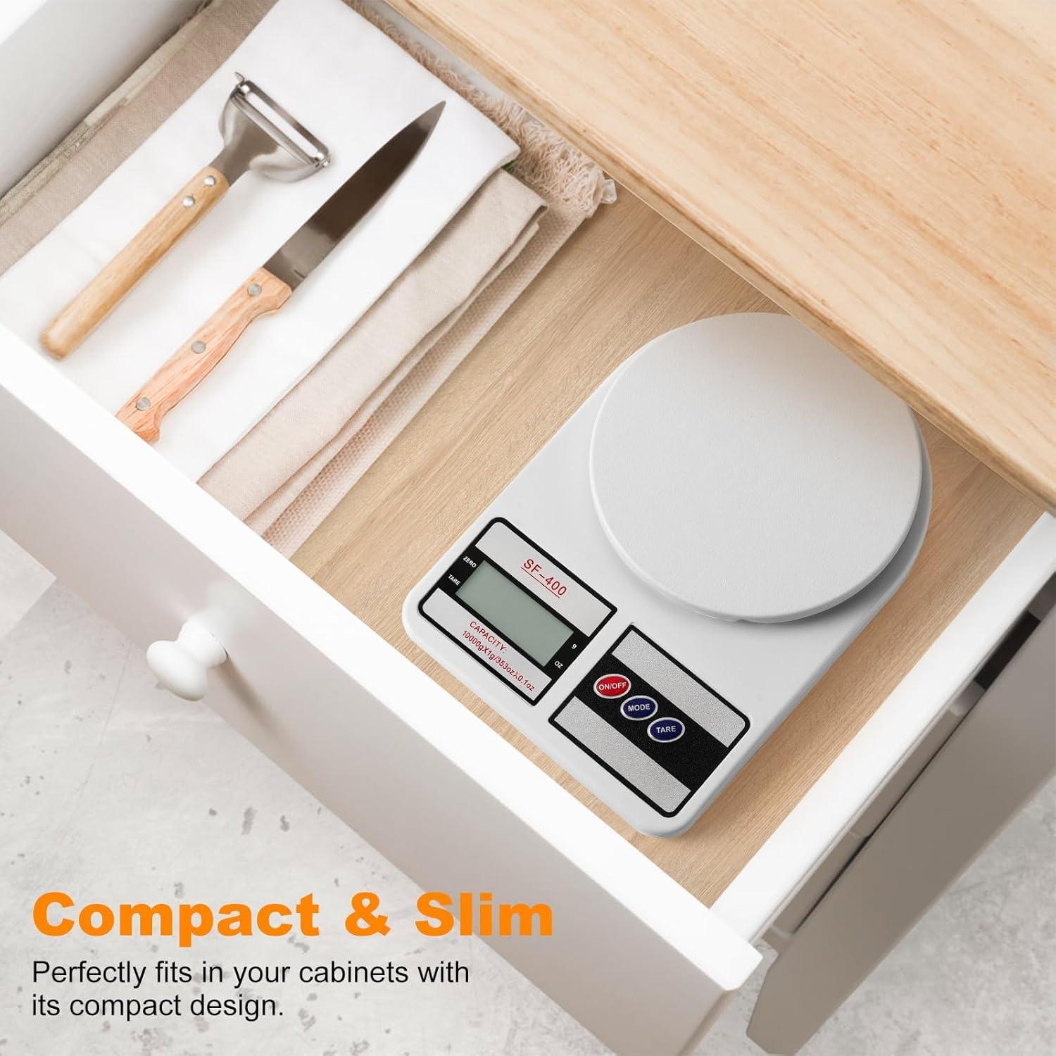 Báscula de Cocina Digital Partyreal 10kg Acero Inoxidable