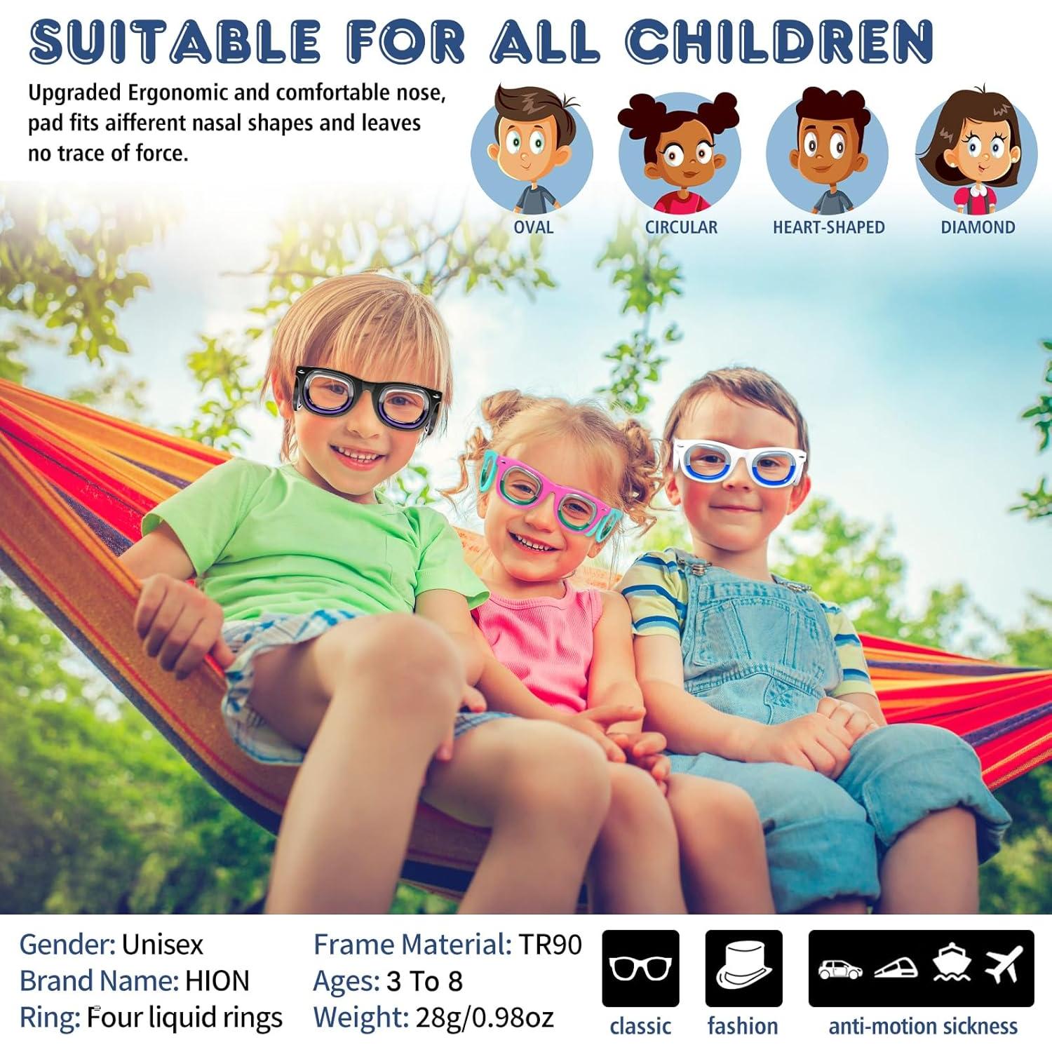 Gafas Antivertigo Hion para Niños 3-8 Años - Alivio Mareo