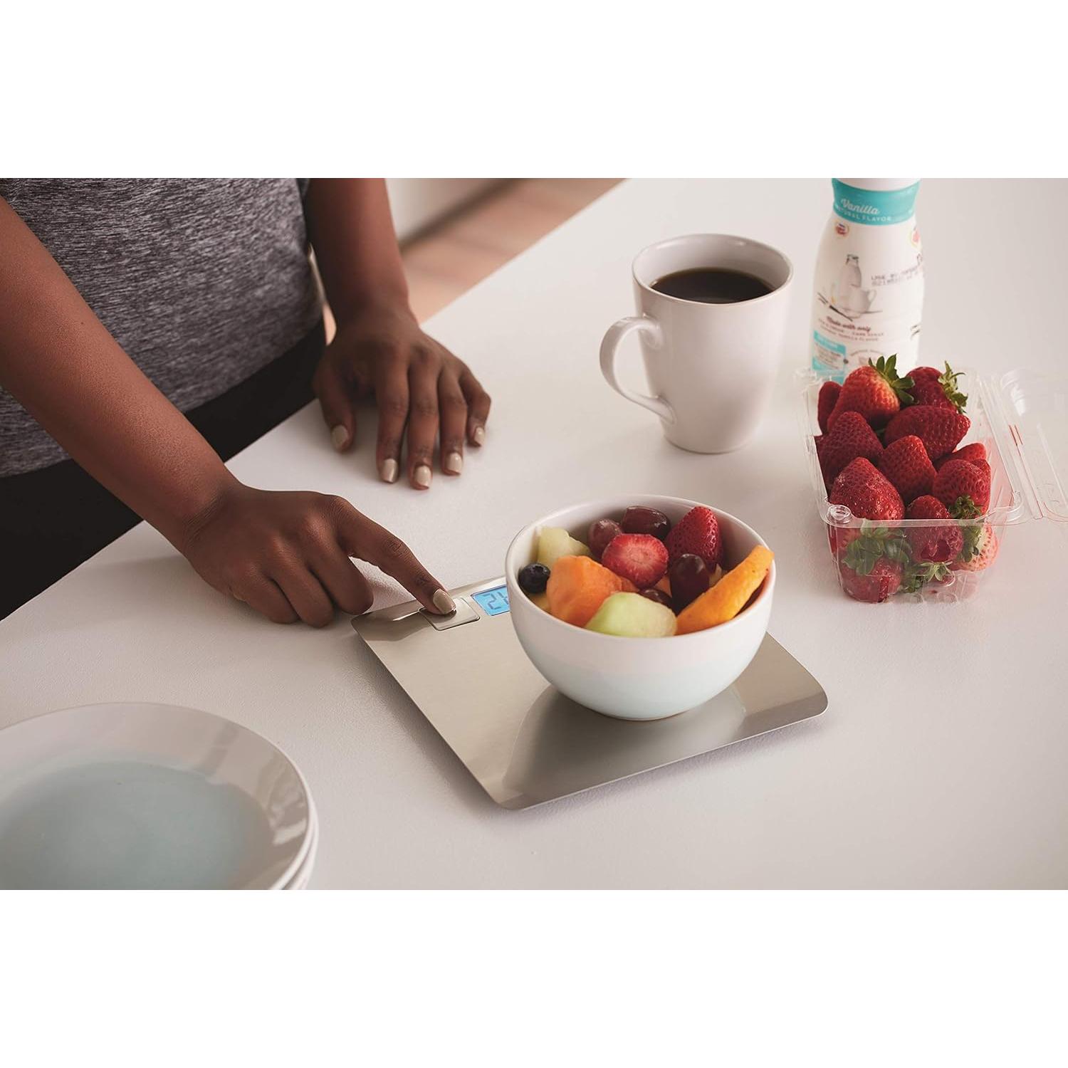 Balanza de Cocina Digital Frigidaire 11FFSCAL01 Acero Inoxidable