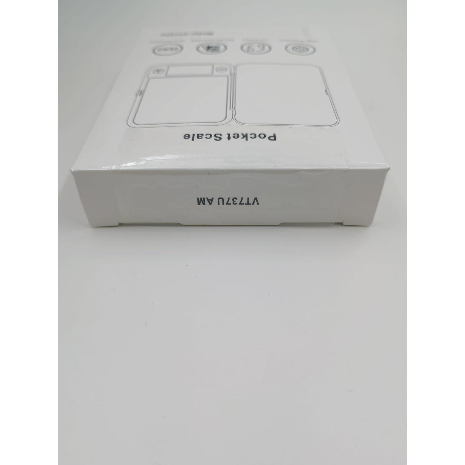 Balanza Digital de Bolsillo Vitafit 500g Alta Precisión Negra