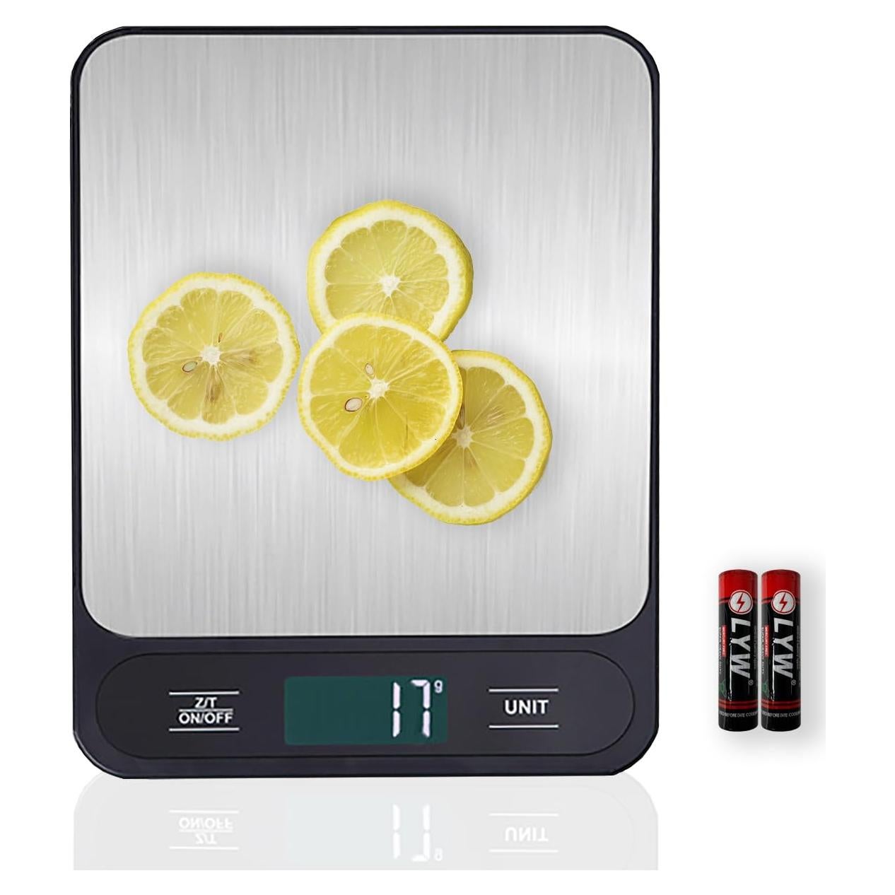 Báscula de Cocina Digital LunaCozy 5kg con Función de Tara