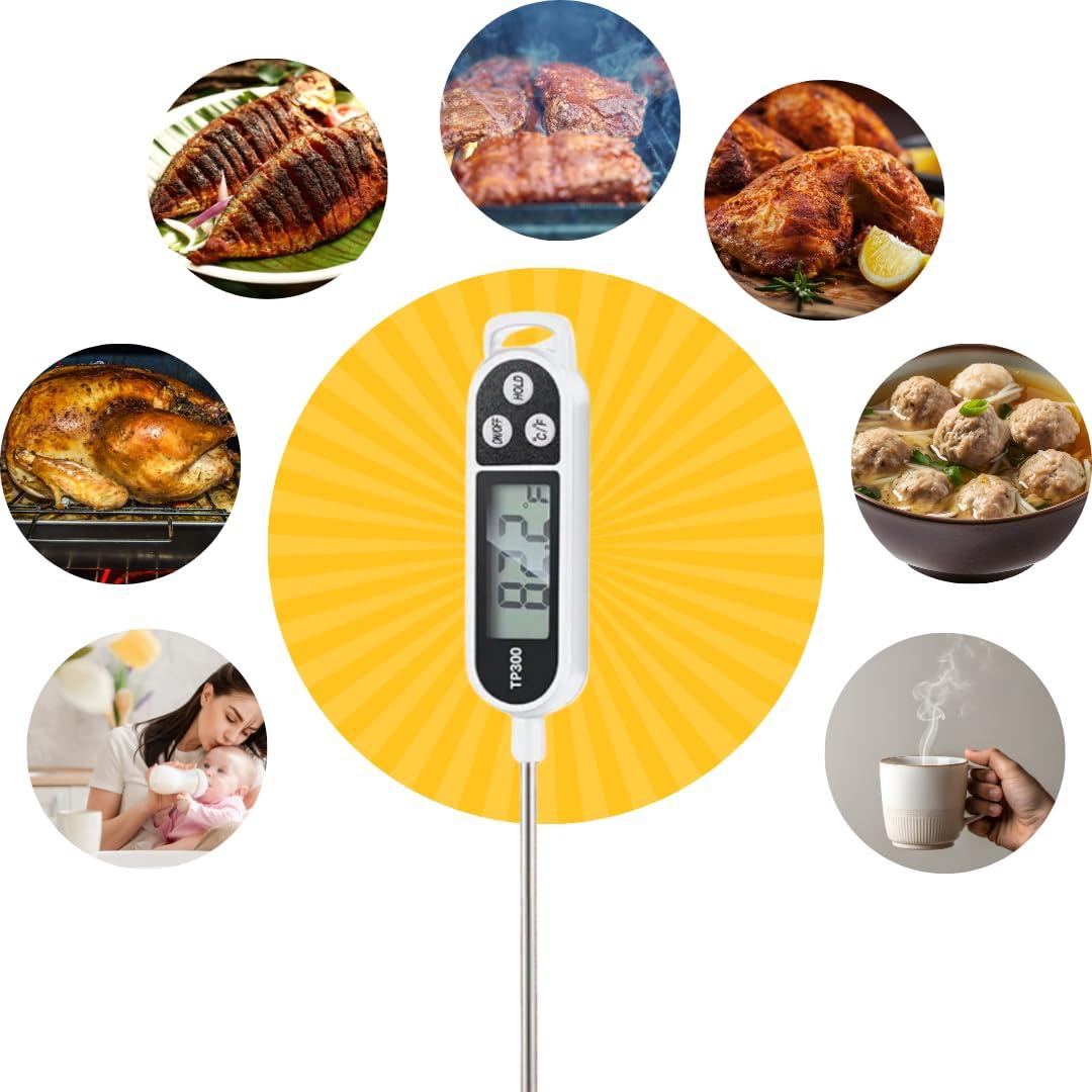 Termómetro Digital Instantáneo para Carne TP300 - Preciso y Rápido