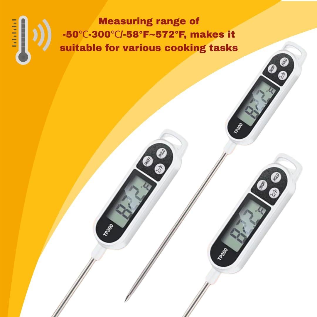 Termómetro Digital Instantáneo para Carne TP300 - Preciso y Rápido