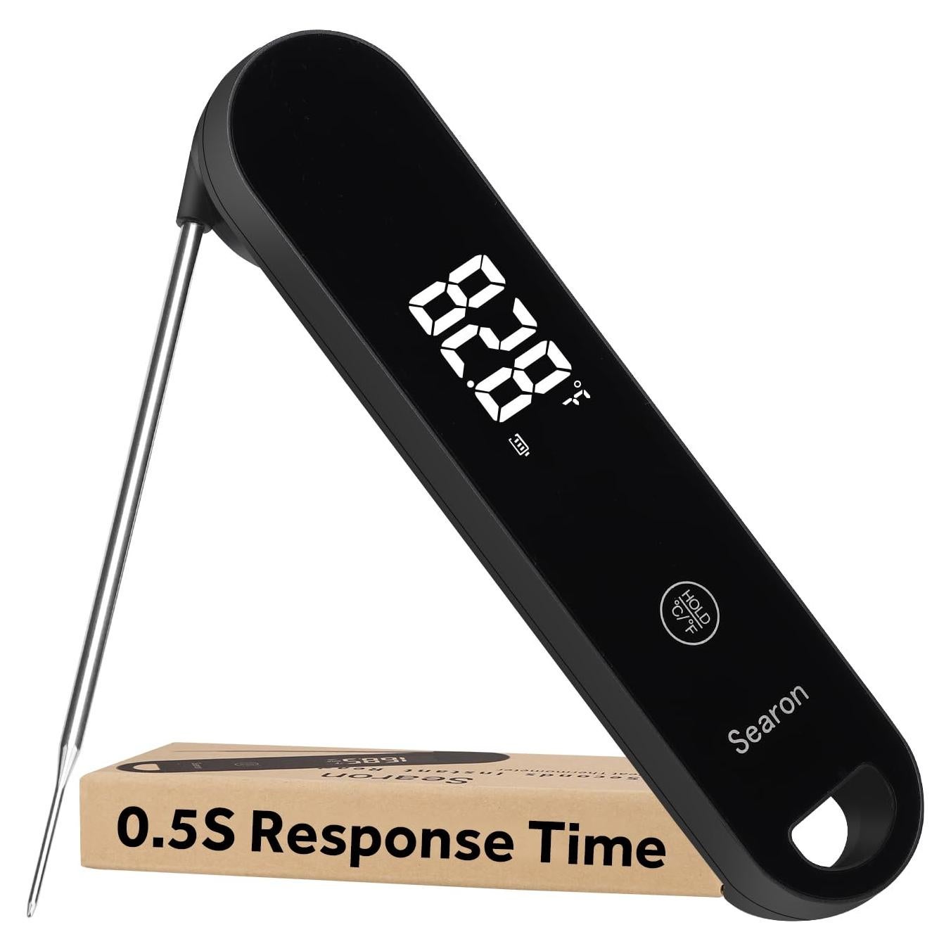 Termómetro Digital de Carne Searon SR-FT007BK 0.5s Lectura Rápida