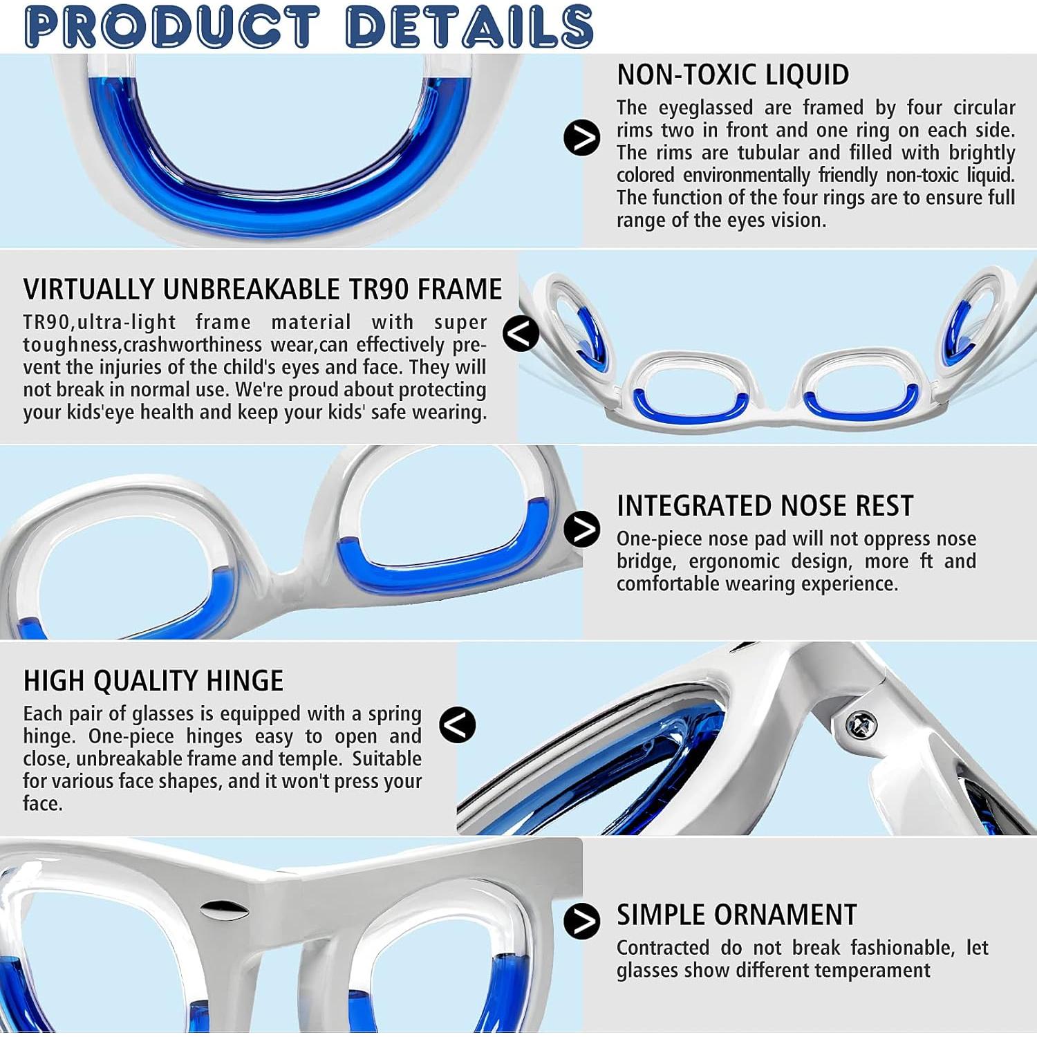 Gafas Inteligentes Antivertigo Hion para Niños 3-8 Años