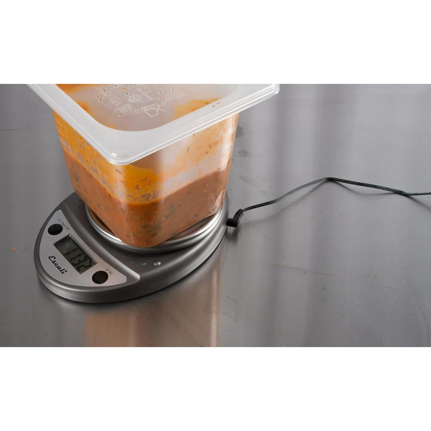 Balanza Digital Escali Primo 5 kg Negra con Pantalla Grande