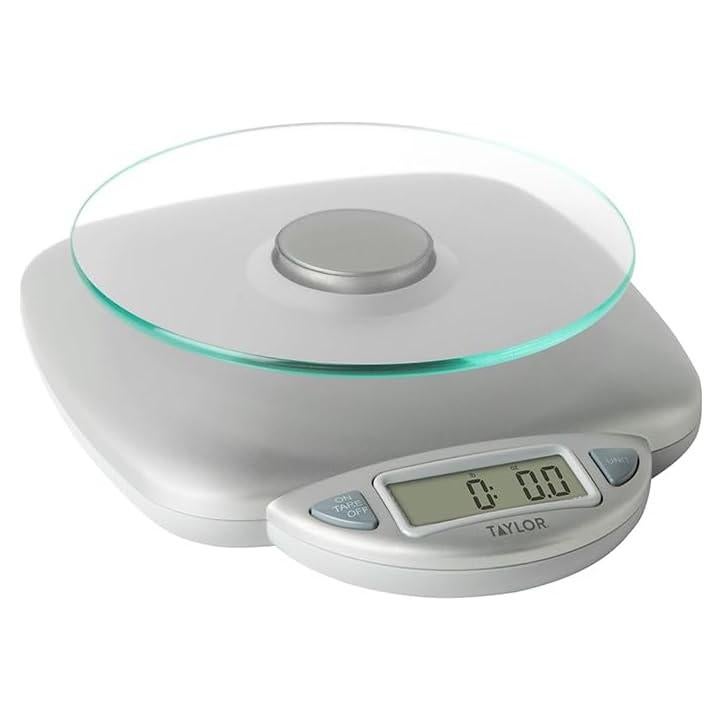 Balanza Digital de Cocina Taylor 5kg LCD Plata