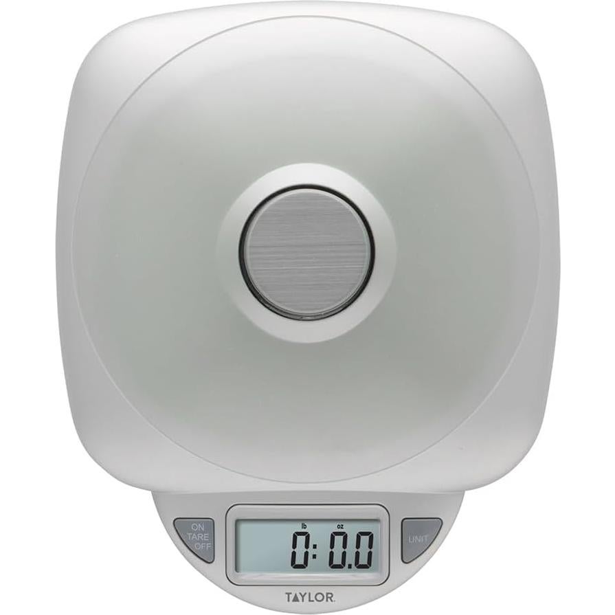 Balanza Digital de Cocina Taylor 5kg LCD Plata
