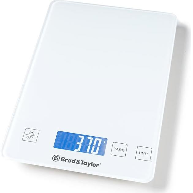 Balanza de Cocina Digital Brod & Taylor 15kg Precisión 1g