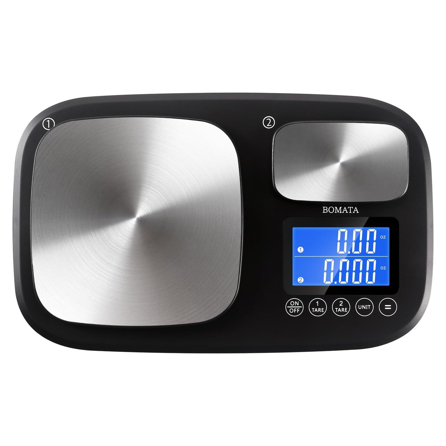 Balanza de Cocina Digital BOMATA Doble Plataforma 15kg