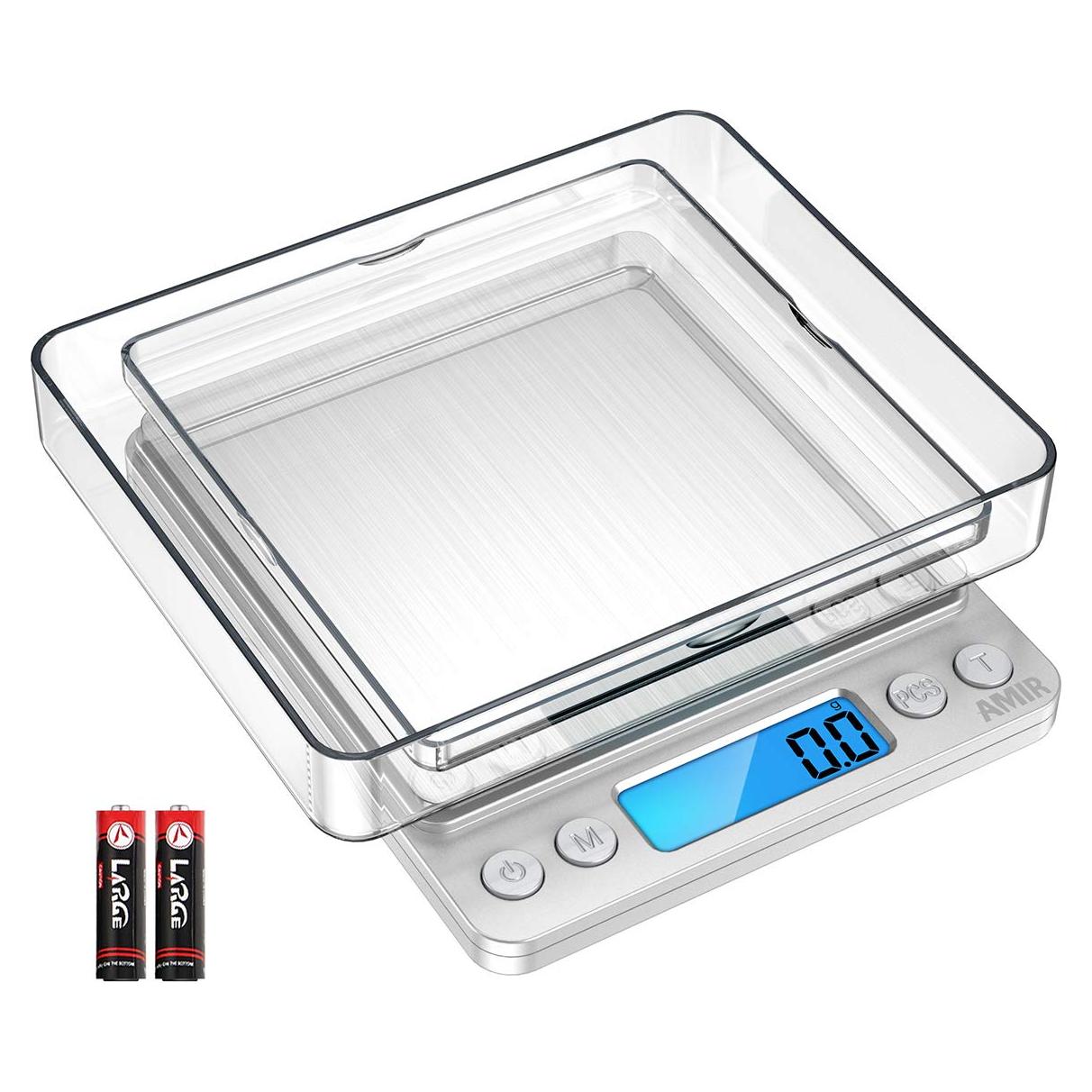 Báscula de Cocina Digital AMIR 3000g Acero Inoxidable