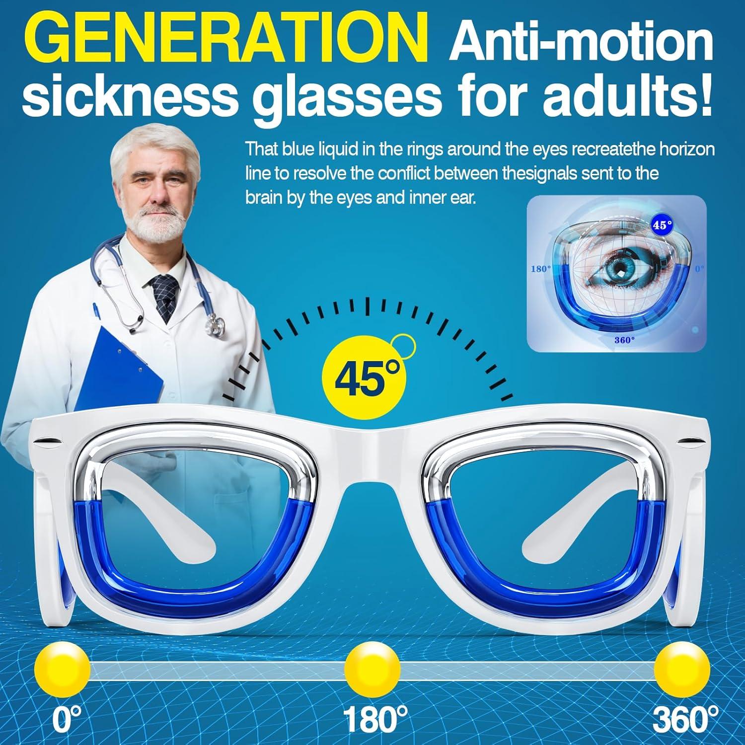 Gafas Antivertigo Hion para Adultos - Alivio de Náuseas
